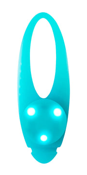 Blinklampa Basic Led Turkos