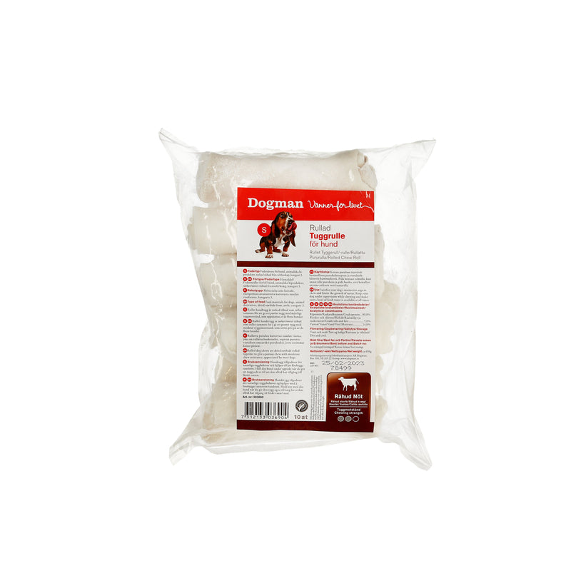 Tuggrulle Rullad 10p Vit 12,5cm