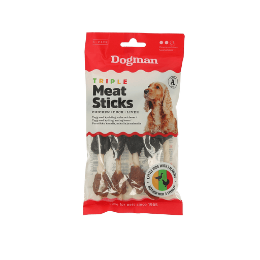Triple Meat Sticks 5p 12,5cm