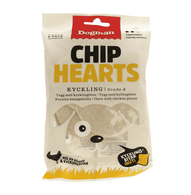 Tugg Hjärta Med Kycklingbitar 4p 30g