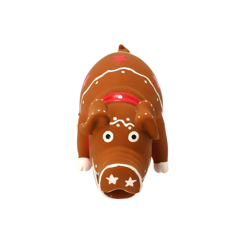 Julleksak Pepparkaksgris Brun