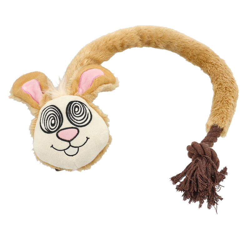 Leksak Spirrerabbit Lång Beige