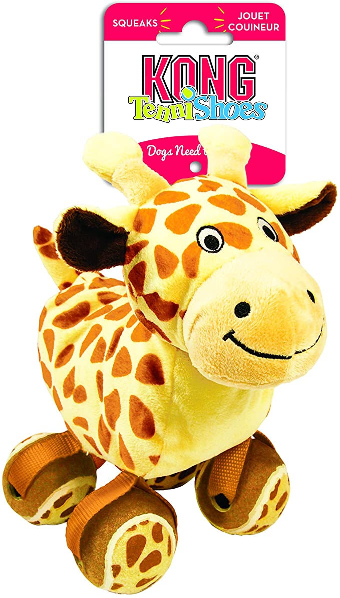 Leksak Tennishoes Giraffe Brun L