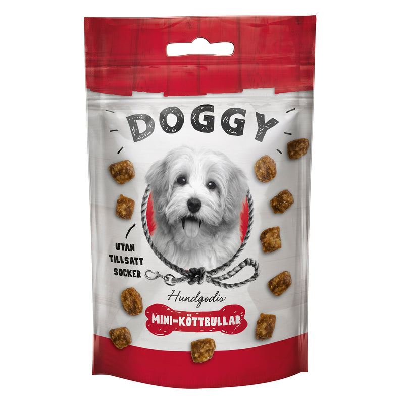 Hundgodis Mini-köttbullar 50g