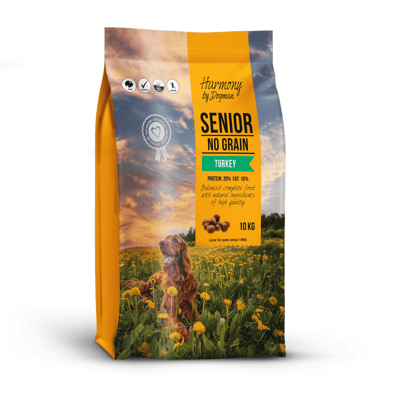 Senior Torrfoder För Hund 10kg