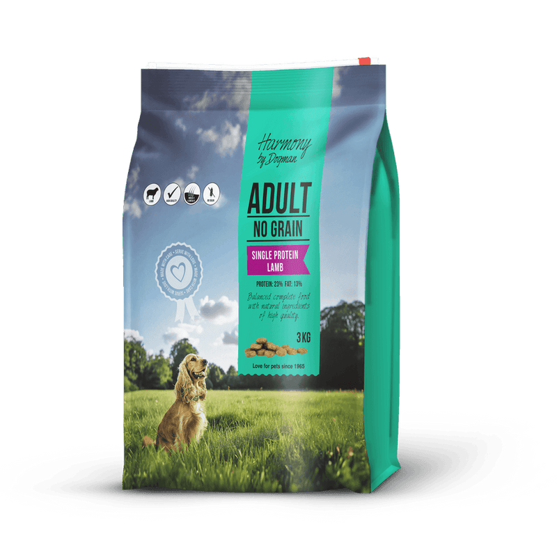 Adult Lamb Torrfoder För Hund 3kg