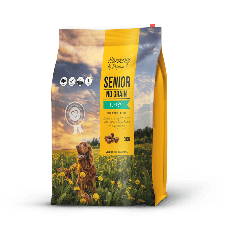 Senior Torrfoder För Hund 3kg
