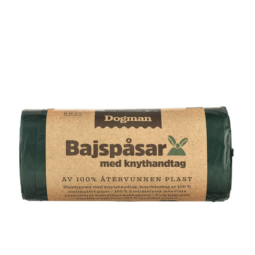Bajspåsar Av 100% återvunnen Plast 60p