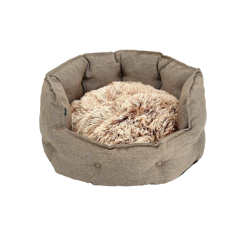 Classy Memory Foam Oval Dog Bed