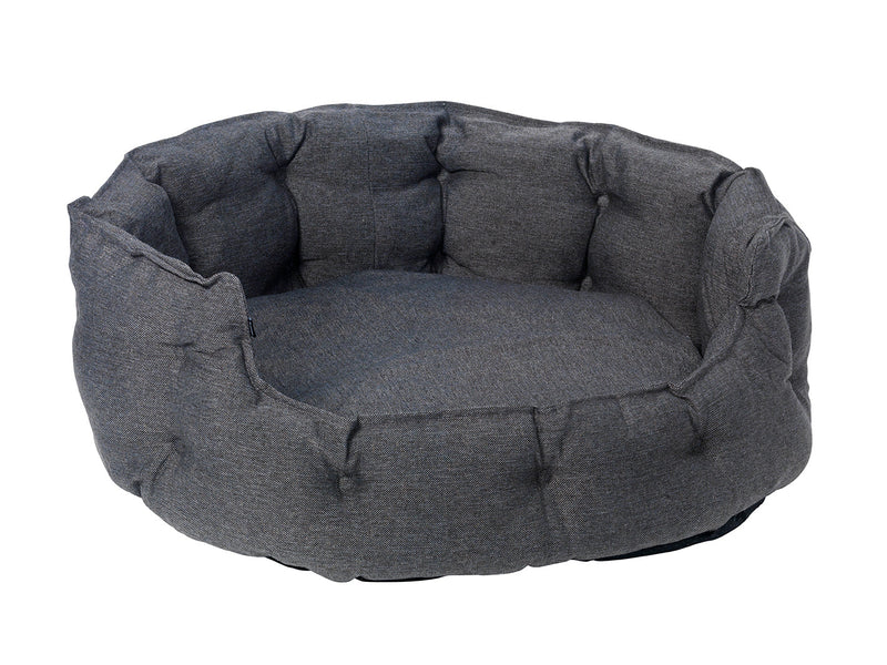 Classy Memory Foam Hundbädd Grå L