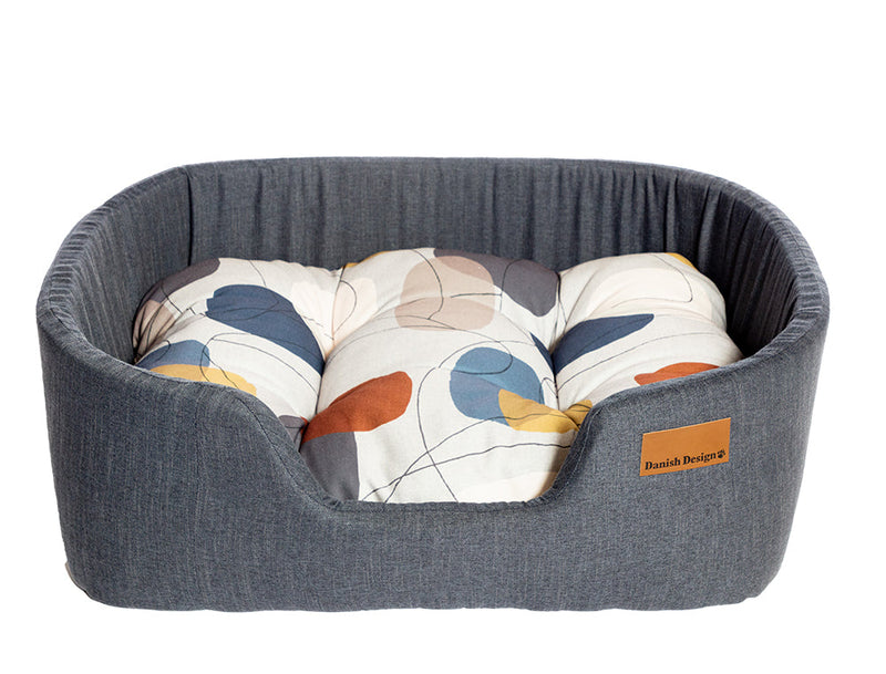 Colour Block Steel Lux Slumber Bed L