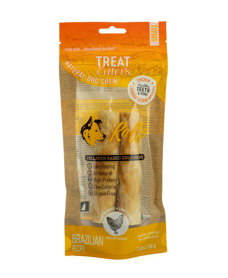 Treateaters New Hide Small Roll Chicken 2 pcs 90g