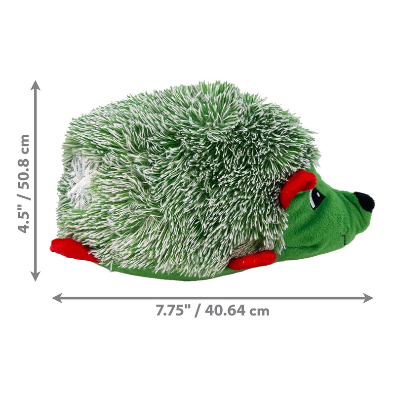 Kong Leksak Holiday Comfort HedgeHug Grön M