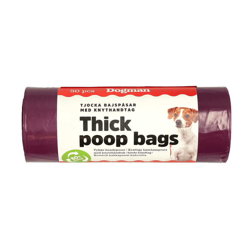 Bajspåsar med handtag 50p