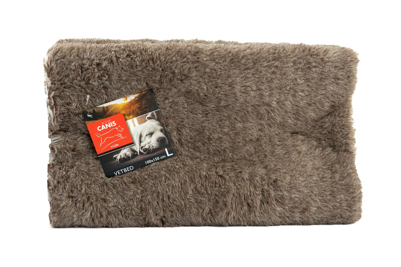Active Canis Vetbed 100x150cm, Large, Brown