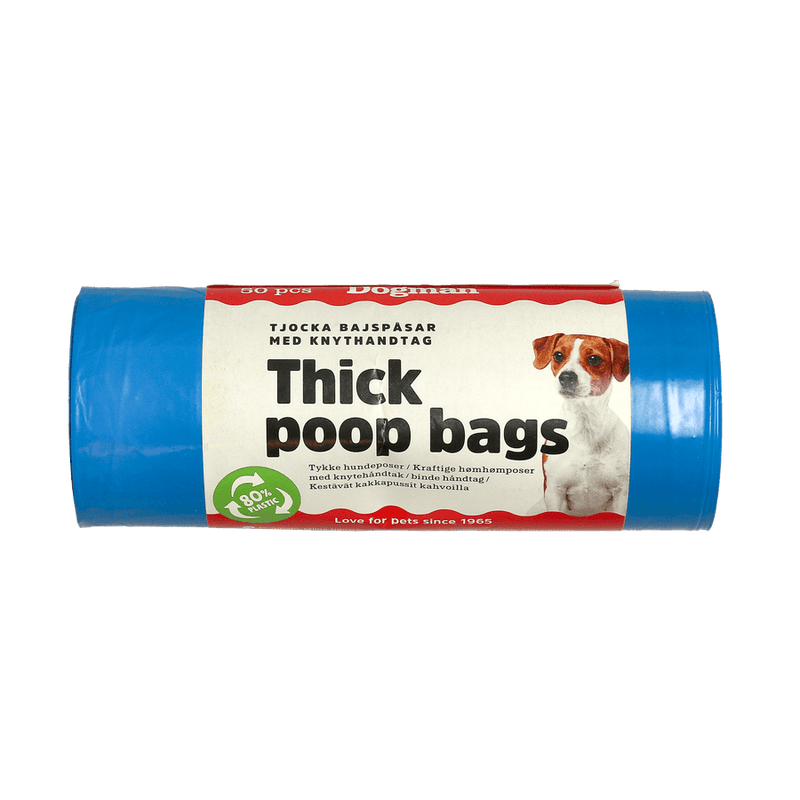 Bajspåsar med handtag 50p
