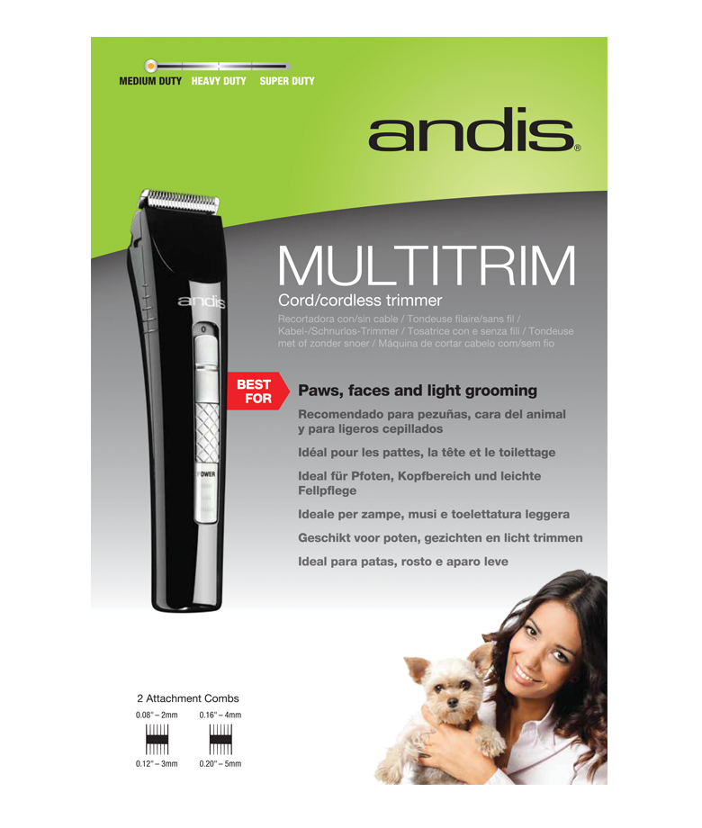 Andis Multitrim Detaljtrimmer