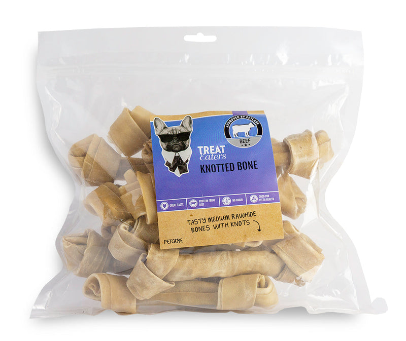 Treateaters Treateaters Knotted Bone 16 cm 10 pcs