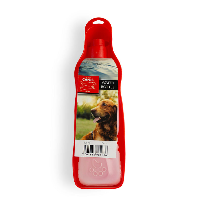 Active Canis Portable water bottle 500 ml red