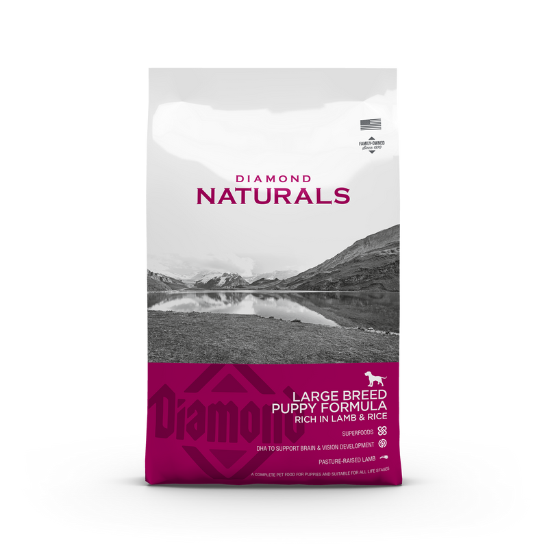 Diamond Naturals Large Breed Puppy Lamb & Rice 15kg