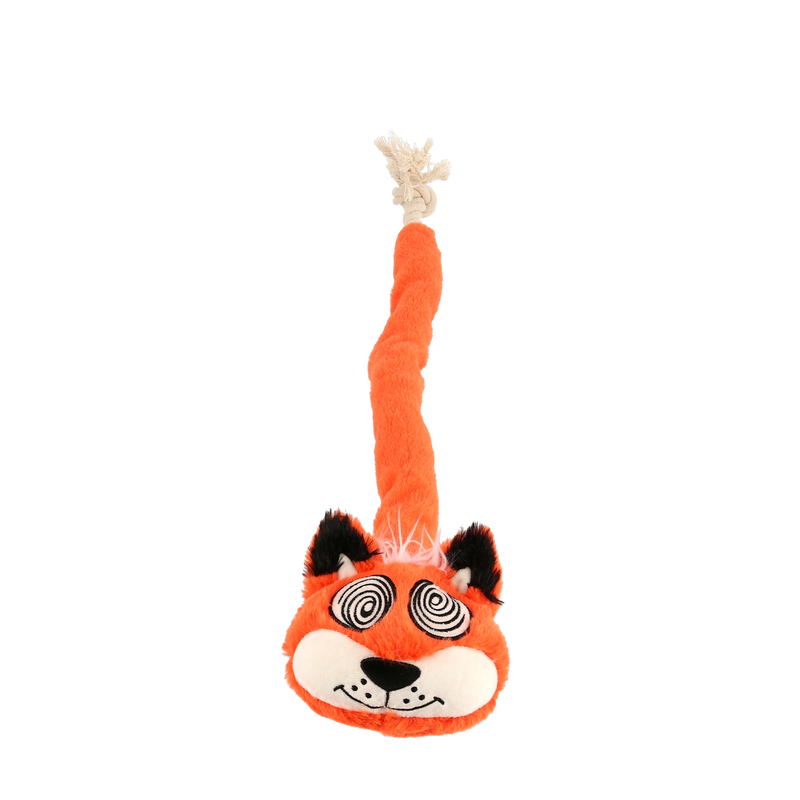 Dogman Leksak SpirreFox Lång Orange