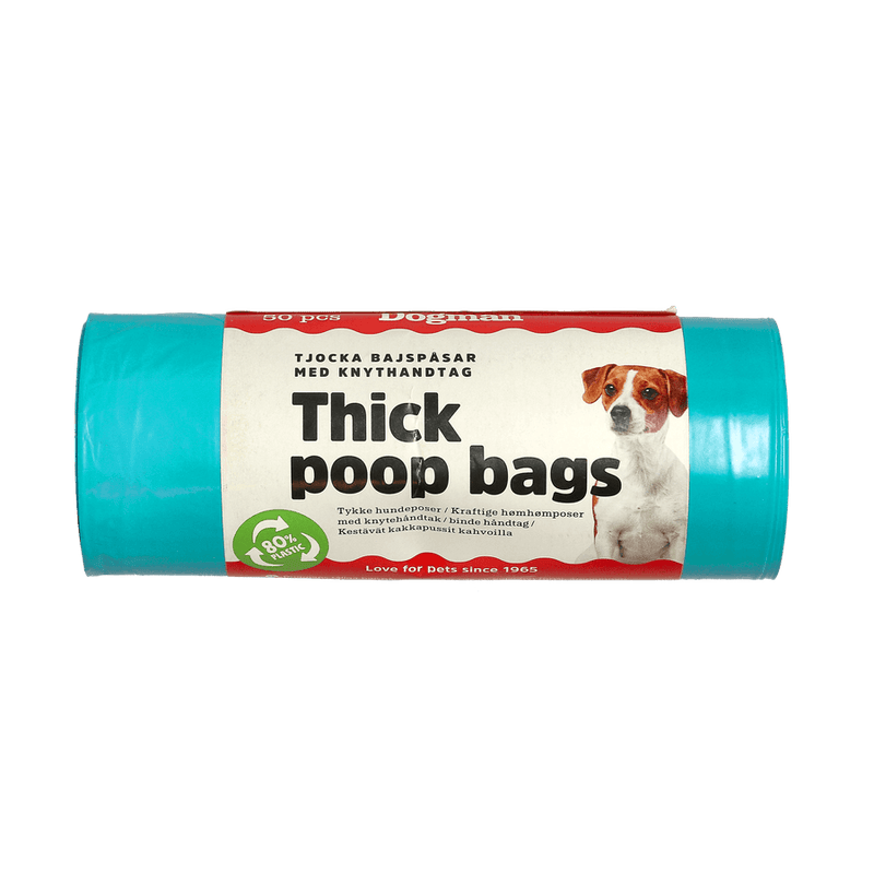 Bajspåsar med handtag 50p