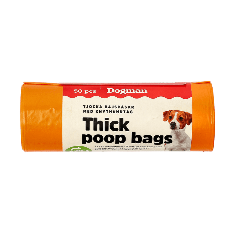 Bajspåsar med handtag 50p